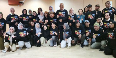 Ketua Umum PWI Pusat Lepas Peserta Kemah Budaya Wartawan HPN 2026