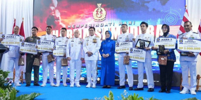 Kasal Puji Kreativitas Prajurit Marinir, Borong Juara Lomba Konten Hari Dharma Samudera