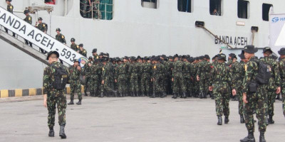 Latsitarda Nusantara XLVI/2026, Taruna Akademi TNI Hadir Bantu Masyarakat Aceh