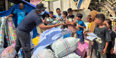 Yayasan Hakka Aceh Salurkan Bantuan ke Gampong Rumoh Rayeuk