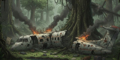 Pendaki Temukan Serpihan Diduga ATR 42-500 di Gunung Bulu Saraung