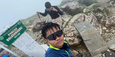 Pendaki di Puncak Bulusaraung Jadi Saksi Jatuhnya Pesawat ATR PK-THT
