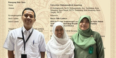 Inovasi Mahasiswa Unimus: Terapi Lavender Efektif Redakan Nyeri Kecemasan Pasien