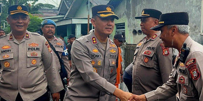 Polres Metro Jakut dan Forkopimko Sapa Warga Koja Jaga Kamtibmas