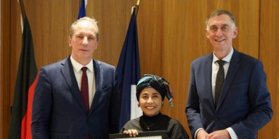 Ruby Kholifah Terima Franco-German Prize 2025 for Human Rights and the Rule of Law