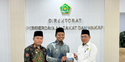 Laznas dan Badan Wakaf Dewan Dakwah Silaturrahim ke Kemenag RI, Bahas Penguatan Zakat dan Wakaf Produktif