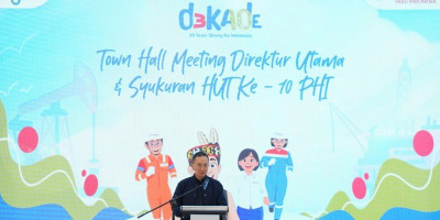 Peringati Usia Satu Dekade, PT Pertamina Hulu Indonesia Lampaui Target Produksi Migas Tahun 2025