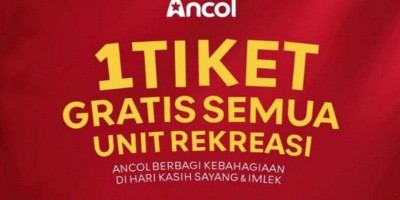 Valentine & Imlek 2026, Ancol Luncurkan Tiket Terusan Rp150 Ribu Akses Semua Wahana