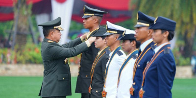 Panglima TNI Lantik 260 Perwira Prajurit Karier Progsus TA 2026