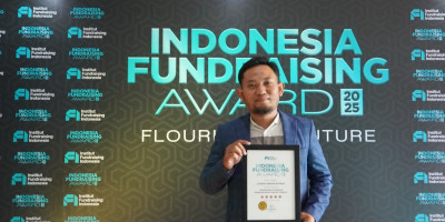 LAZNAS Dewan Dakwah Raih Penghargaan Fundraising Pembangunan Masjid Terbaik di IFA Award 2025