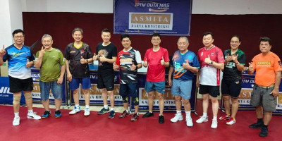 Morning Match PTM Dutamas Hadirkan Liga Pingpong Pagi Penuh Kejutan