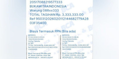 Modus CS Palsu Maskapai, Warga Kalimantan Rugi Rp13 Juta