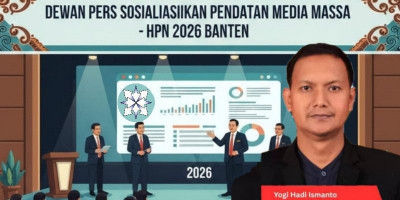 Dewan Pers Sosialisasikan Pendataan Media Massa pada HPN 2026 di Banten