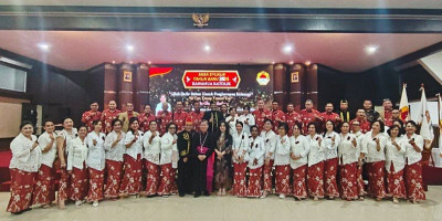 Kawanua Katolik Jakarta Resmi Dilantik, Pesan Toleransi Menggema