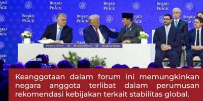 Board of Peace dan Indonesia: Ketika Diplomasi Terlihat Mengaburkan Prinsip