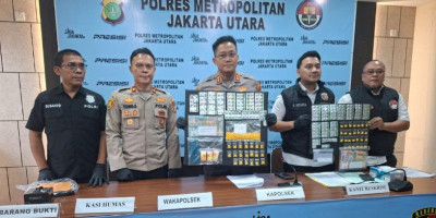 Polisi Bongkar Dua Kasus Obat Keras Daftar G di Penjaringan, 1.106 Butir Disita