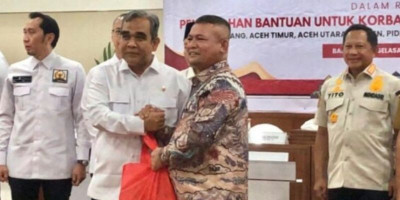 MPR RI Salurkan Bantuan Bencana Ke Aceh, Ketua MPR: Sakit Aceh, Sakit Kita Bersama
