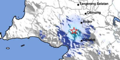 Gempa Guncang Bogor, Pusatnya Tidak Jauh dari Kota