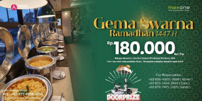 Maxone Hotel Bekasi Luncurkan Paket Iftar Gema Swarna Ramadhan 1447 H