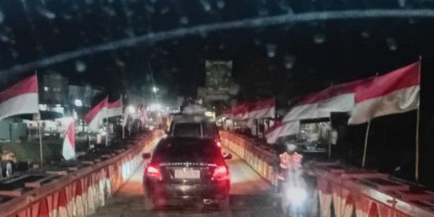 Jalur Aceh-Sumut Macet Merayap, Jembatan Kuta Blang Putus