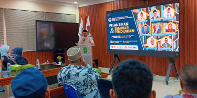 Hadiri Pelantikan KBPII Bekasi Raya, Wawali Harris Bobihoe Tekankan Penguatan Moral Pelajar