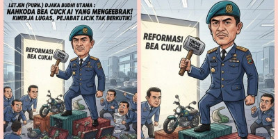Sejak Djaka Naik, Permainan Gelap Bea Cukai Mulai Terbongkar Perlahan