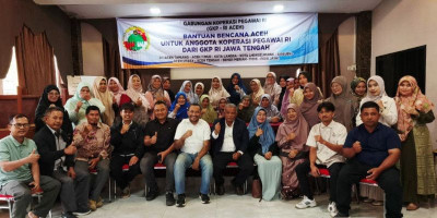 Dekopinda Aceh Tengah Salurkan Bantuan Meugang dari GKPRI Jateng