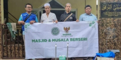 BAZNAS RI Gandeng BKPRMI, Gerakan Bersih Masjid Makin Luas