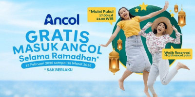 Masuk Ancol Gratis Saat Ramadhan 2026, Simak Promo dan Jadwal Acara