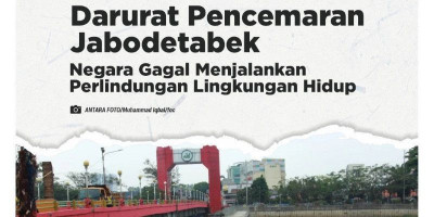 Jabodetabek: Sungai Jadi Kolam Kimia Gratis, KLH Cuma Goyang Pena