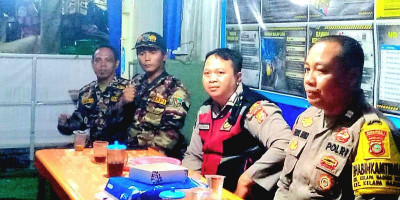 Ketua KB FKPPI Kelapa Gading Datangi Pos Anti Tawuran, Ada Apa?