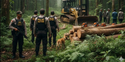 Penegakan Hukum Kunci Utama, Kolaborasi dan Teknologi Perkuat Pengawasan Hutan