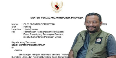 Dekopinda Aceh Tengah Apresiasi Usulan Kemendag Revitalisasi Pasar Terdampak Bencana