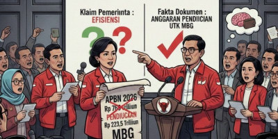 PDIP Buka Data APBN: Klaim Anggaran MBG Gerus Dana Pendidikan