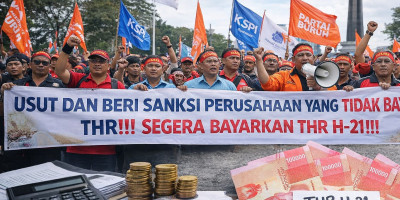 Harapan Pekerja dalam Pencairan THR H21