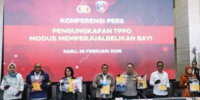 Astaga! Bayi Dijual Lewat TikTok, Polisi Tangkap 12 Orang