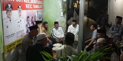 Kapolsek Tamalate bersama Camat Tamalate Sambangi Pos Kamling: Ajakan Warga untuk Tingkatkan Keamanan