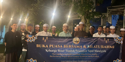 Ponpes Tajul Alawiyyin bersama Polri, Menjaga Kamtibmas di Bulan Suci Ramadhan