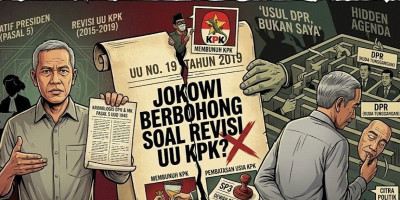 Petrus Selestinus: Jokowi Berbohong Soal Usul Inisiatif Revisi UU KPK