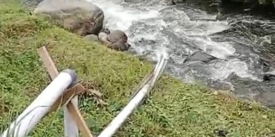 Diduga Buang Limbah ke Sungai, Dapur MBG Dipersoalkan Warga Cipanas