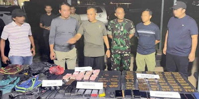 Tim Patroli Gabungan Koops TNI Papua Pukul Mundur TPNPB OPM di Nabire