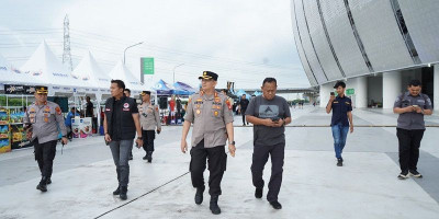 1.039 Personel Amankan Laga Persija vs Borneo FC di JIS