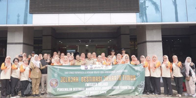 Wali Kota Jakarta Timur Lepas Peserta Pengenalan Destinasi Wisata Religi 