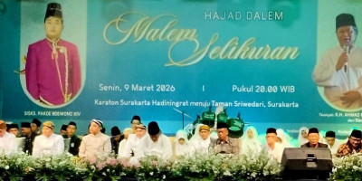 PMBN Hadiri Tradisi Wilujengan Tumpeng Seribu Keraton Surakarta