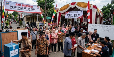 Ida Yuliawati Menang Telak dalam Pemilihan Ketua RW 07 Cigugur Tengah