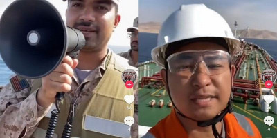 Video Kapal Tanker Indonesia di Selat Hormuz Penuh Kejanggalan