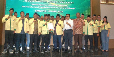 Pemuda Katolik Jawa Barat Dilantik, Siap Bergerak Bangun Pasundan