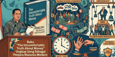Buku The Uncomfortable Truth About Money, Ungkap Uang Sebagai Penjara Manusia Modern