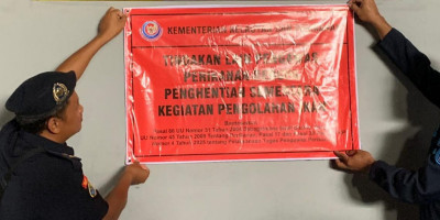 KKP Hentikan Sementara Operasional UPI Diduga Penyebab Pencemaran di Rembang