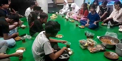 Sahur Bahagia di Papanggo, Majelis Kolong Tol Apresiasi Perwatusi